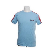 Ellesse, T-shirt, Größe: M, Blau/Rot, Baumwolle, Print, Unisex (Erwachsene) #hRO