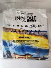 In-N-Out 2000's Hanes Trucker Art White T-Shirt California Size XXL NEW