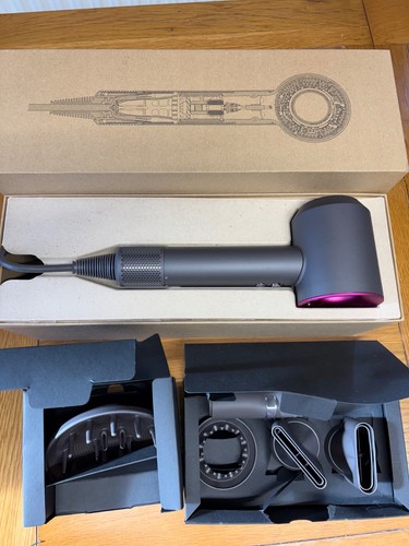 Dyson Supersonic Hair Dryer - Iron/Fuchsia
