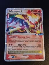 Infernape LV.X DP10 Holo Promo Diamond and Pearl Promos Pokemon DMG