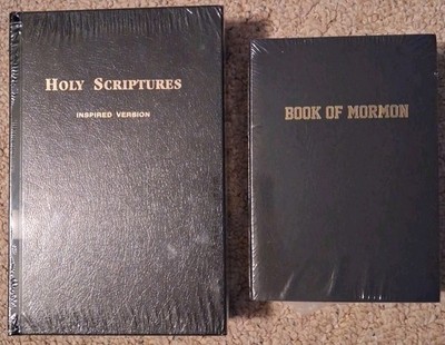 New Sealed! The Holy Scriptures Inspired Version & Book Of Mormon Joseph Smith