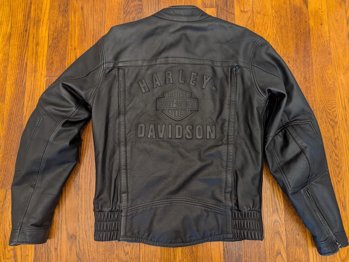 Harley Davidson Leather Jacket Embossed for sale | eBay