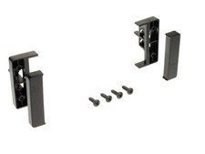 Auto Radio Blende Einbau Rahmen 1 DIN kompatibel Audi A2 8Z  A3 8L - A4 B5 - A6 