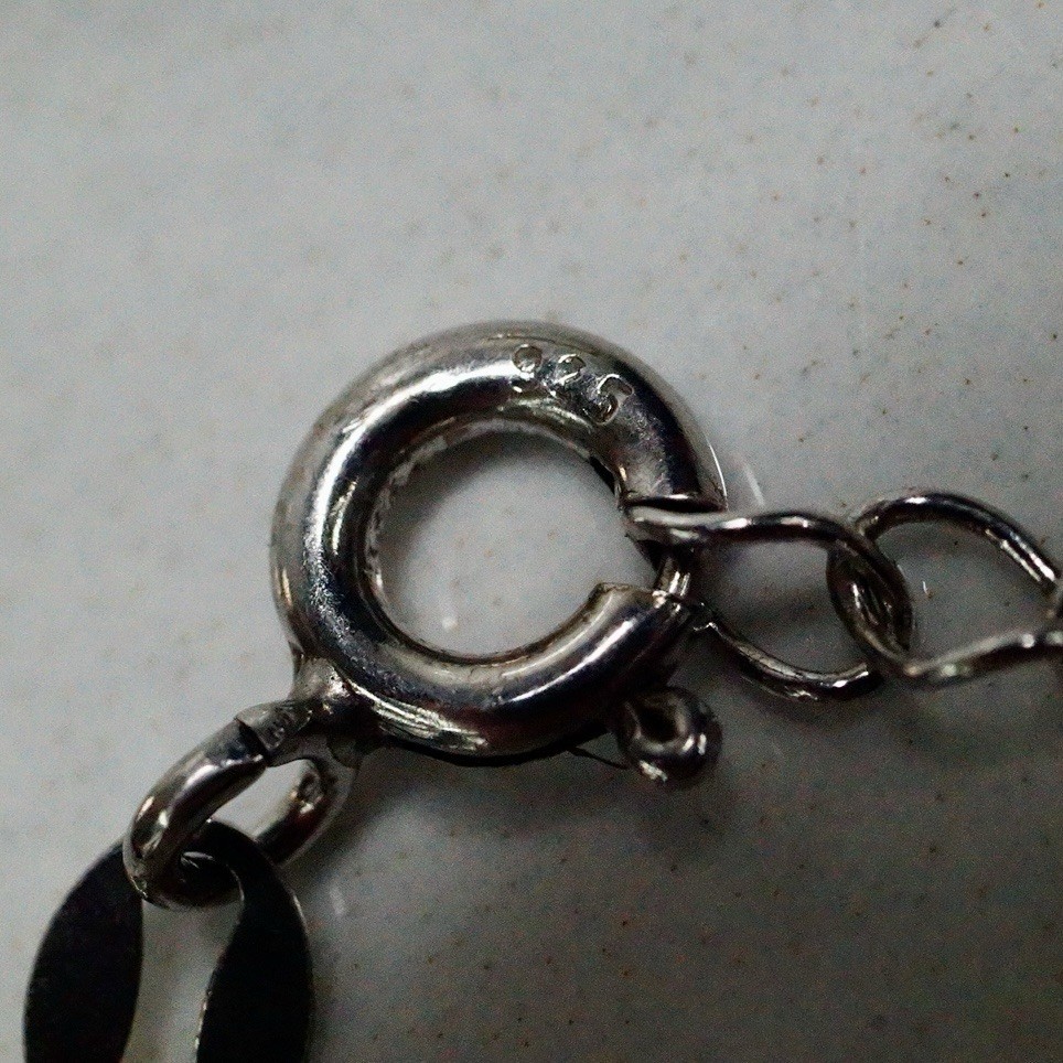 Sterling Silver Cable Chain Three Simplex Crosses… - image 10