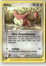 Skitty Uncommon Ruby and Sapphire 44/109 NM e-Reader on eBay