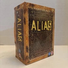 Alias Complete Series Box Set Seasons 1 2 3 4 5 DVD Lot Region 2 Jennifer Garner