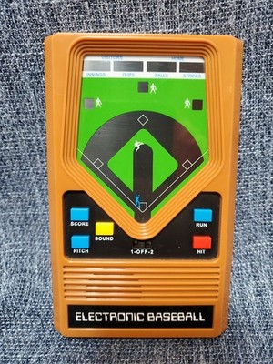 Vintage Mattel Electronics Baseball Handheld Game, Tested and Working!