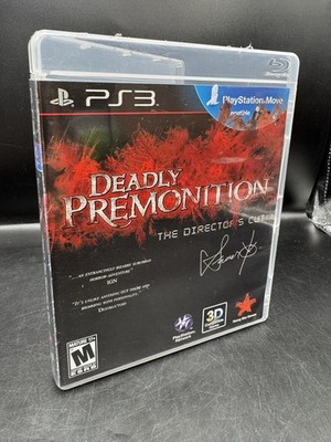 Deadly Premonition Director's Cut Sony PlayStation 3 PS3 Complete CIB Tested
