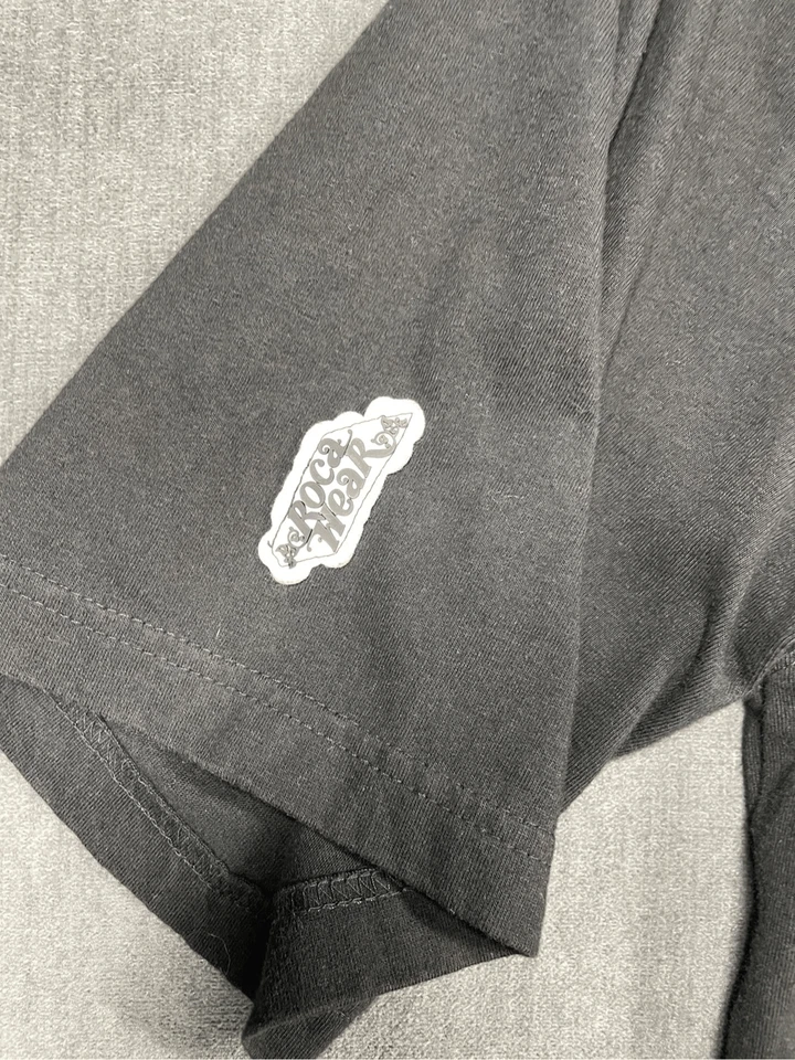 Rocawear Graphic Tee Men L Black Multicolor Stars Y2K Hip Hop Street Style - Image 3 of 4