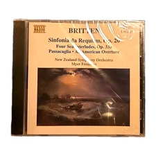 Vtg Sinfonia Da Requiem CD Britten-Myer Fredman Classical Music Symphony NIP