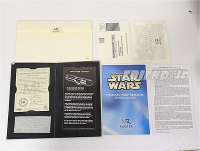 Master Replicas Darth Vader SW-106D Lightsaber Star Wars ANH LE w