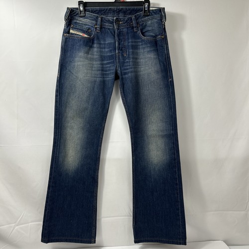 Diesel Men's Zanity Jeans 29 30 Slightly Stretch Regular Boot Cut Cotton Denim