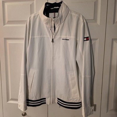 Tommy Hilfiger The Regatta Jacket Men's Size XL with Hood Waterproof