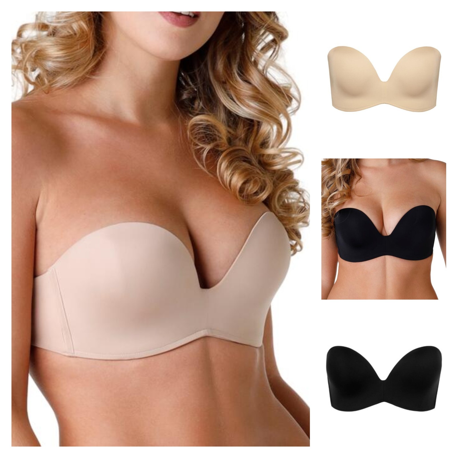 Sujetador Wonderbra Ultimate Magic Hands moldeado con cable acolchado lencería para mujer W032D