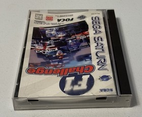 F1 Challenge (Sega Saturn, 1996) W/registration Card
