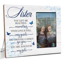 Memorial Bereavement Gifts for Loss of Sister, Always By My Side Butterfly
