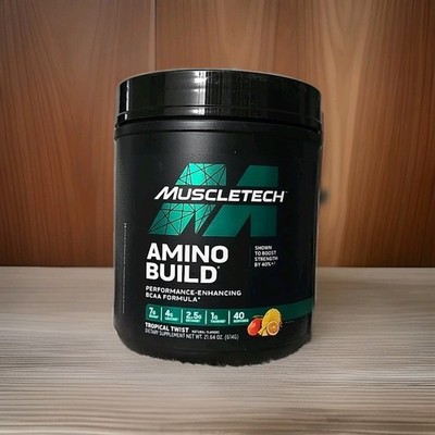 MuscleTech BCAA Powder for Men & Women, Strawberry Watermelon -Boosts Strength