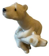 Two Polar Bears Ornament By Quarry Critters ‘Peter and Polly’