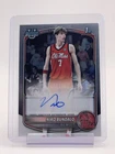 NIKO BUNDALO 2025-26 BOWMAN CHROME UNIVERSITY 1ST AUTO #CPA-NB OLE MISS Q2045