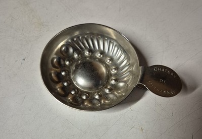 Silberne Weinprobe Mini Tasse Weinprobe Wein alt Haus Marsannay