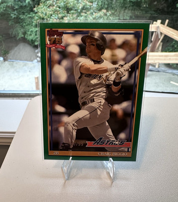 Topps 2026 series 2 Craig Biggio #91B2-26 Astros Green parallel /99 
