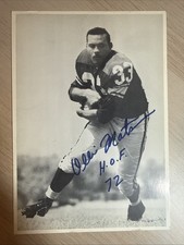Ollie Matson Autographed NFL 7.5x5 Photo Rams, Cardinals, Lion, Eagles