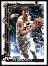 2025-26 Topps Holiday #H104 Kyle Filipowski Utah Jazz 54225