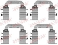 Quick Brake ZubehöRsatz, Scheibenbremsbelag 109-1782 FüR Hyundai