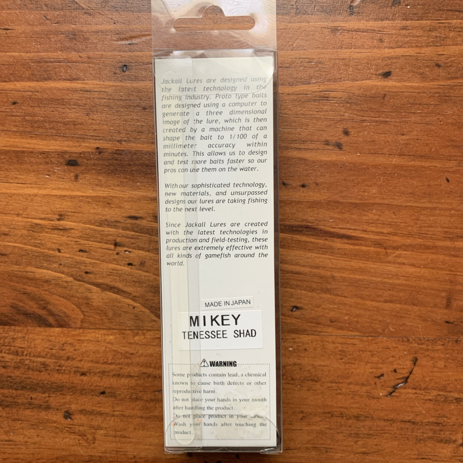 Jackall Mikey 140 Old Stock NIB Tennessee Shad Nice Swimbait/wakebait Fishing