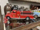 Vintage Tonka Pressed Steel Pumper Fire Truck 1956 (NICE!) With Hydrant