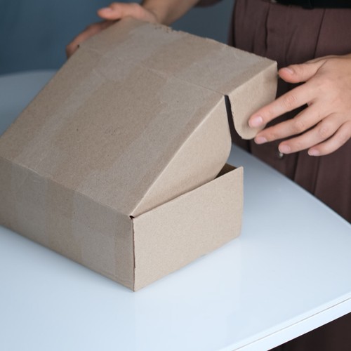 10 x 10 x 2" Kraft Deluxe Literature Mailers ECT-32B 50/Case - Picture 5 of 6