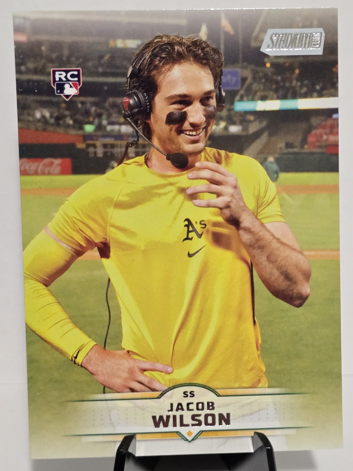 2025 Topps Stadium Club Jacob Wilson Rookie #33 Athletics