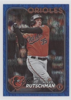 2024 Topps Series 1 Blue Holofoil 208/999 Adley Rutschman #35 5il