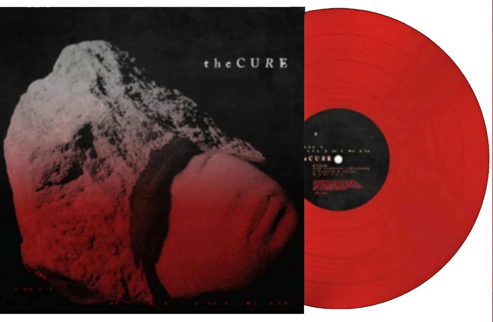 The CURE LP Songs Of A Lost World BLOOD RED MOON VINYL limited Edition NEW Seale
