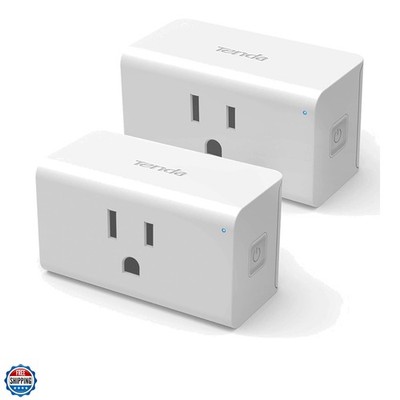 2 Pack Smart Plug WiFi Outlet Switch, Compatible with Alexa & Google Assistan...