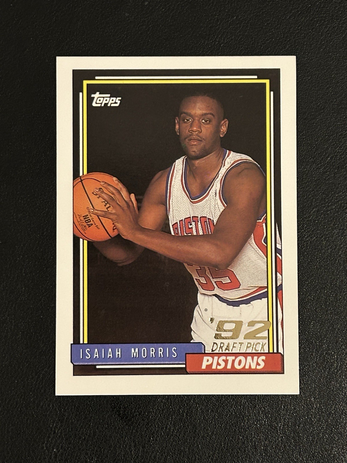 1992-93 Topps - Isaiah Morris #386 (RC)