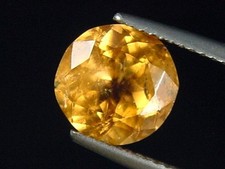 Imperialtopas / Imperial Topas 3,66 Ct. Rund Brasilien (5141t)