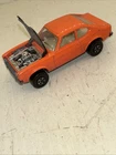 Vintage 1970 Matchbox Superfast No.54 Ford Capri Orange/Black Made In England
