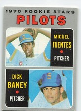 1970 Topps #88 1970 Rookie Stars (Miguel Fuentes / Dick Baney)  EX-EXMINT