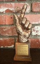 LAUGH-IN "Flying Fickle Finger of Fate" award Rowan & Martin's 1969 Original
