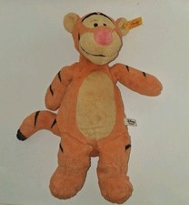 Disney Originals Steiff Tigger Winnie The Pooh Plush Stuffed Animal Orange 12"