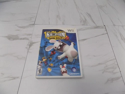Rayman Raving Rabbids Wii Video Game Multiplayer Party Fun