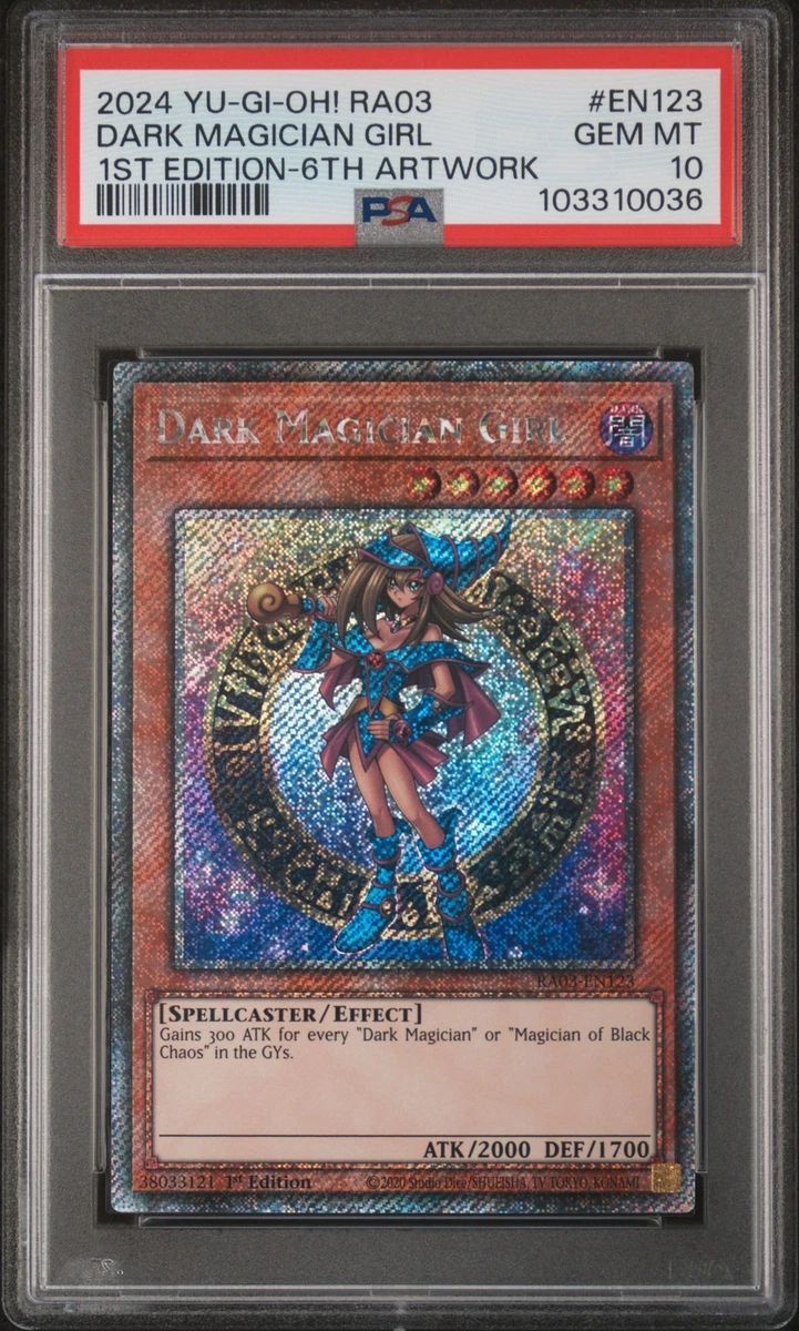 Dark Magician Girl Yu-Gi-Oh! TCG Professional Sports Authenticator