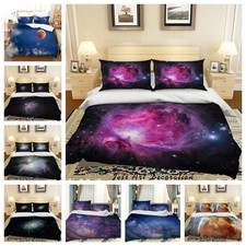 3D Space Galaxy Colorful Quilt Cover Duvet Cover Comforter set