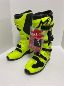 Alpinestars Tech 7 Boots Yellow/Black | Size 10 US / 44.5 EU