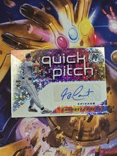 2021 Panini Mosaic - Quick Pitch Autographs Garrett Crochet #QPA-GC (AU, RC)