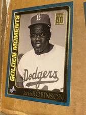 2001 Topps Golden Moments Jackie Robinson #783 Brooklyn Dodgers Baseball