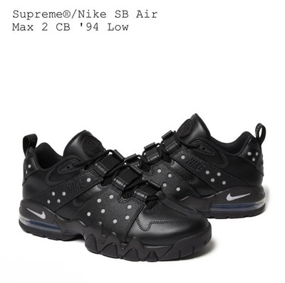 PREORDER: Nike SB Air Max 2 CB '94 Low Supreme Black IM4283-001 10.5  