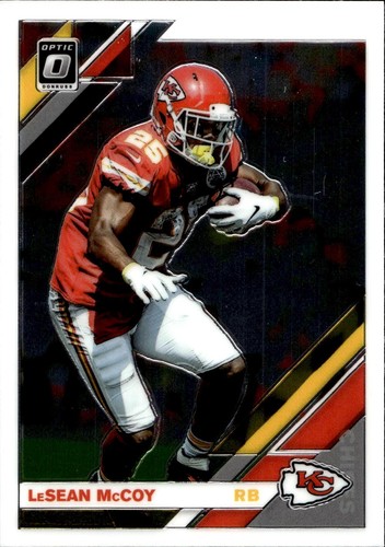 2019 Donruss Optic LeSean McCoy #14 card
