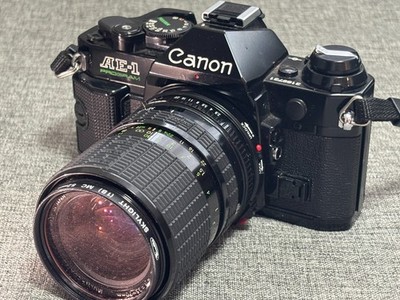 [Near MINT] Canon AE-1 Program body with SIGMA f2.8-4 35-70mm from JAPAN 00168
